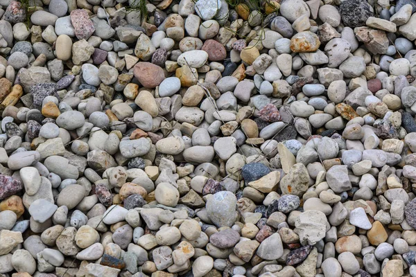stone pebble path as a background