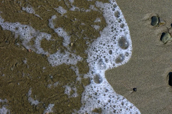 Вид Пляж Море Острова Цитрус Осенью — стоковое фото