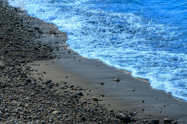 Zypern Insel Blick Auf Strand Und Meer Herbst — Stockfoto