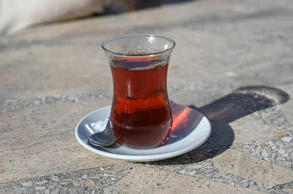 black tea in a Cypriot cafe 1