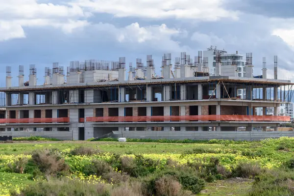 construction of a residential building in Cyprus near the sea 2