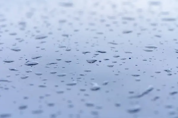 Eső Cseppek Autó Ablak — Stock Fotó