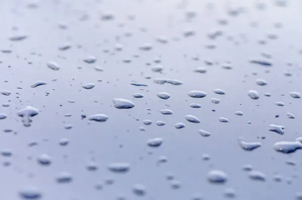 Rain Drops Car Window — Stock Photo, Image