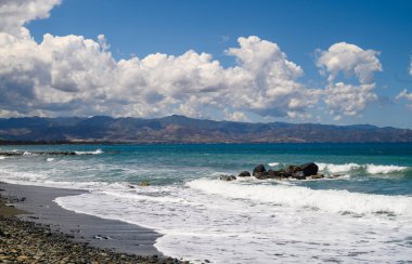 1 Ağustos 'ta deniz manzarası