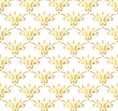 Lüks beyaz süs desen tasarım arka planı