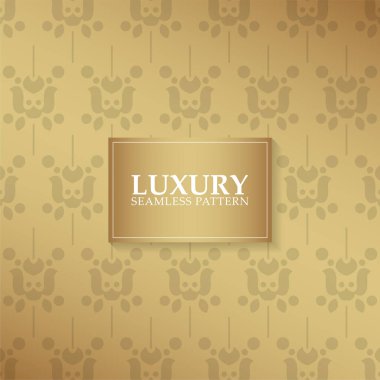 Zarif altın soyut çizgi deseni