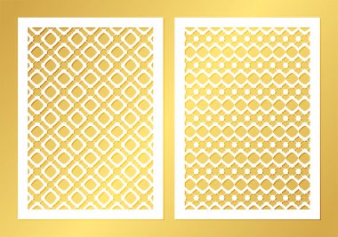 Kusursuz ölüm dekoratif şablonu kes