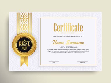 başarı sertifikası en iyi ödül diploması