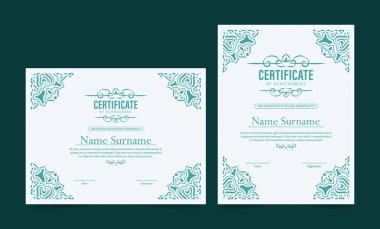 başarı sertifikası en iyi ödül diploması