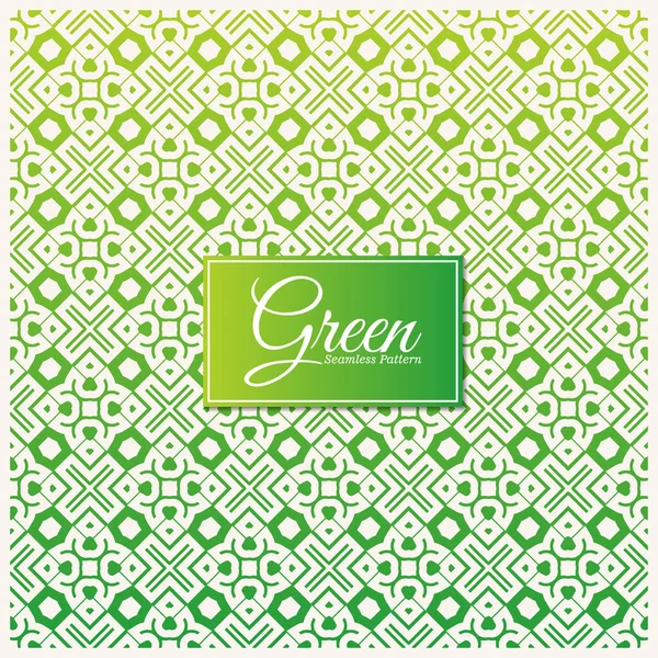 Зеленый Абстрактный Геометрический Рисунок — стоковый вектор