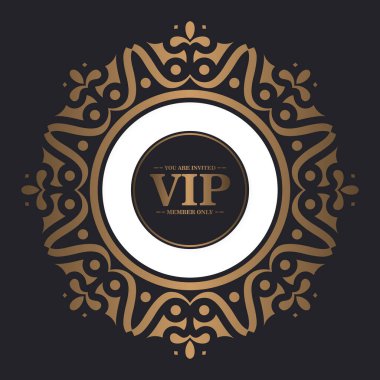 Zarif VIP süsü arka planı