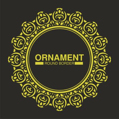 dekoratif süs çerçevesi arkaplanı