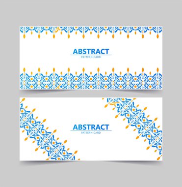 renkli kart tasarımı deseni