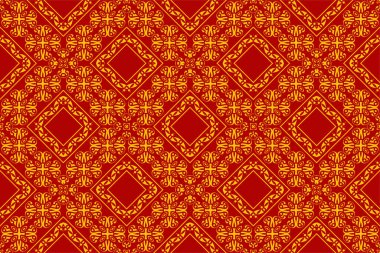 Etnik süslemesiz desen