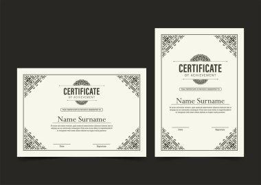 başarı sertifikası en iyi ödül diploması