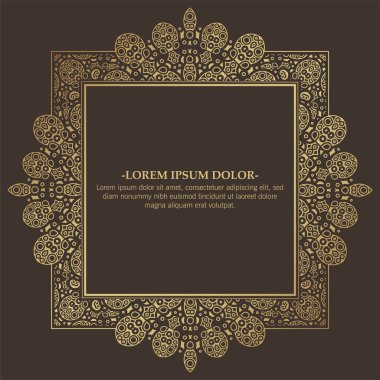 Lüks tebrik kartı vektör şablonu