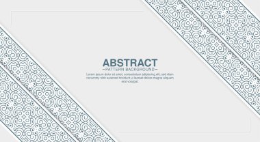 Vintage süsleme sınır deseni arkaplanı