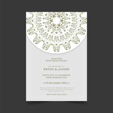 düğün davetiyesi mandala tasarım geçmişi
