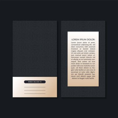 Klasik resim mesajı kartı tasarımı