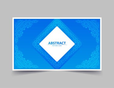 renkli desen biçimi dikey selamlama kartı