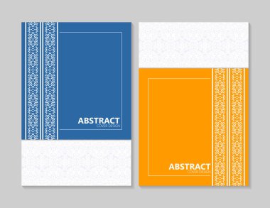 renkli soyut desen kapağı tasarımı