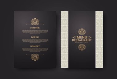 Süslü Ögelerle Menü Düzeni