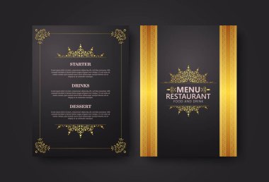 Süslü Ögelerle Menü Düzeni