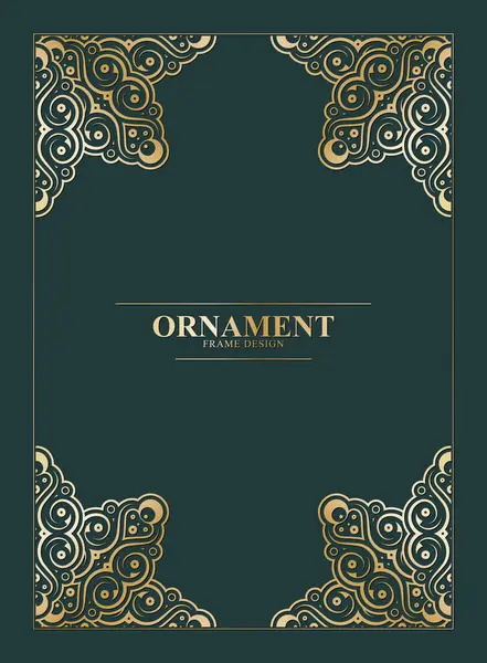 Zarif Altın Süsleme Tasarımı