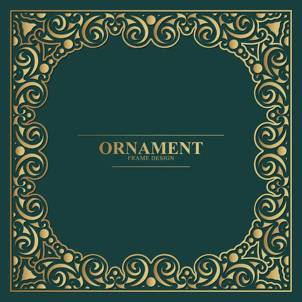 Zarif Altın Süsleme Tasarımı