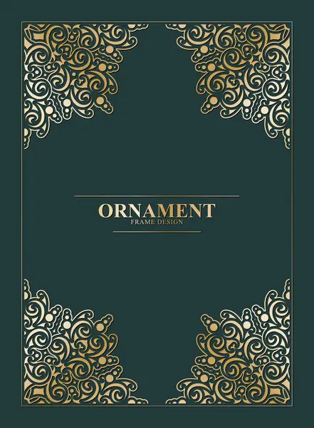 Zarif Altın Süsleme Tasarımı