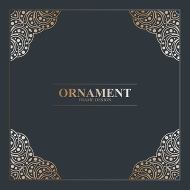 Zarif Altın Süsleme Tasarımı