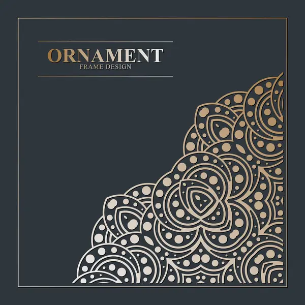 Zarif Altın Süsleme Tasarımı