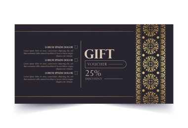 Özel Durum ve Tanıtımlar İçin Zarif Dekoratif Hediye Şablonu