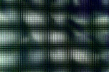 Renkli bir OLED ekranın makro fotoğrafçılığı. Soyut renkli arkaplan.