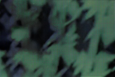 Renkli bir OLED ekranın makro fotoğrafçılığı. Soyut renkli arkaplan.