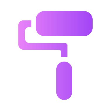 Boya kaydırma gradyan evrensel simge ui ux element işareti sembolü.