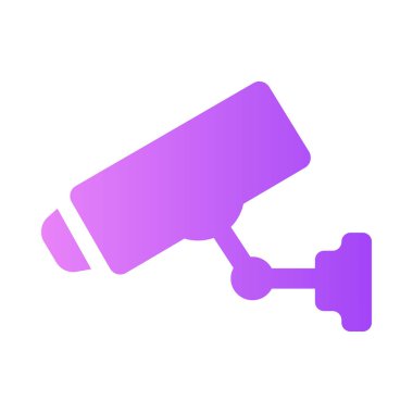 Kamera gradyan evrensel simge ui ux element işareti sembolü.