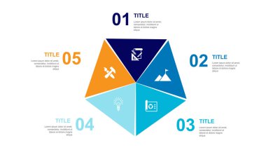 design, mission, project, creativity, creation, icons Infographic design layout template. Creative presentation concept with 5 options