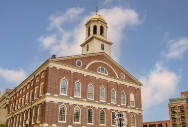 Faneuil Hall, Boston, Massachusetts, New England 'daki Özgürlük Yolu, ABD