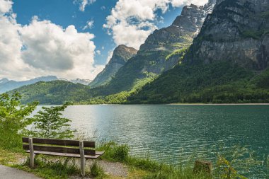 Kloentalersee Gölü, Kloental, Glarus Alpleri, Canton Glarus, İsviçre