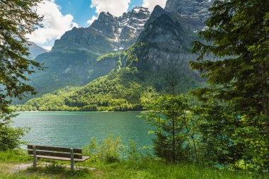 Kloentalersee Gölü, Kloental, Glarus Alpleri, Canton Glarus, İsviçre