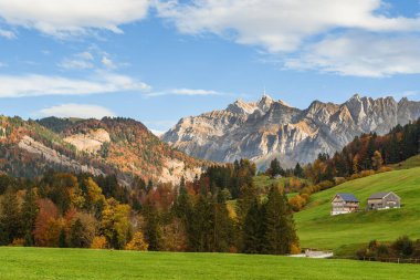Saentis Dağı, Alpstein Sıradağları, Ennetbuehl, Toggenburg, İsviçre