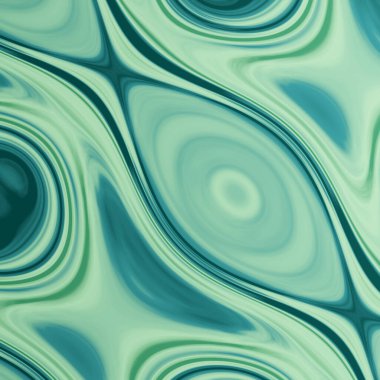 Yeşil renkte soyut desen