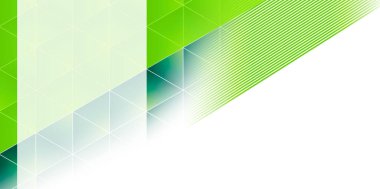 Abstract Geometric Web Banner Background in vivid colours