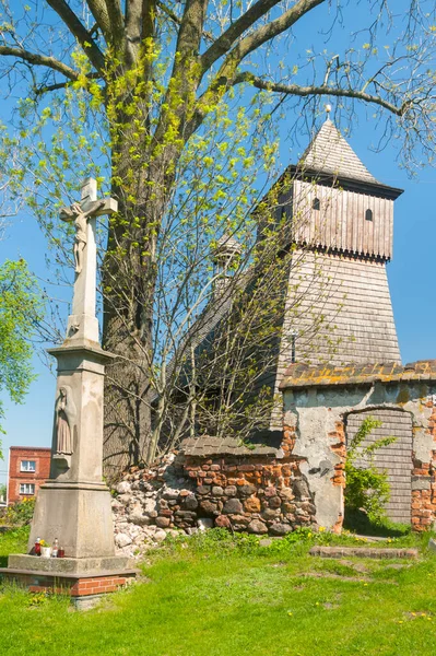 Polen Övre Schlesien Gliwice Ostropa Distriktet Romersk Katolska George Kyrkan — Stockfoto