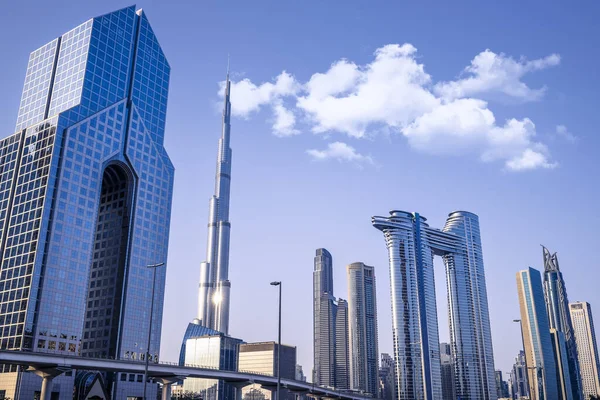 Nowoczesne Budynki Dubaju Uae — Zdjęcie stockowe
