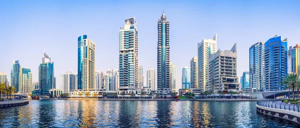 Vista Panorâmica Marina Dubai — Fotografia de Stock