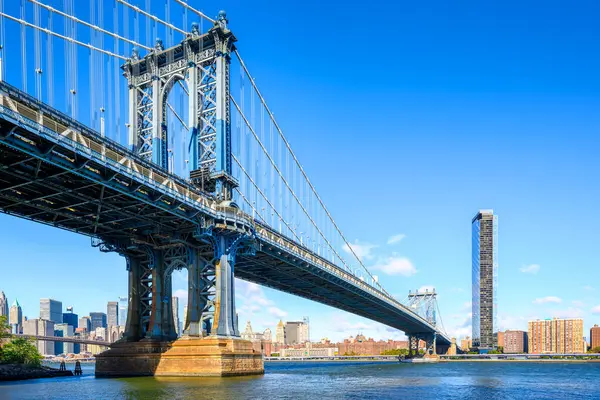 New York Ünlü Manhattan Köprüsü Telifsiz Stok Imajlar