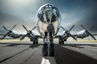 Pistteki tarihi bombardıman uçağı