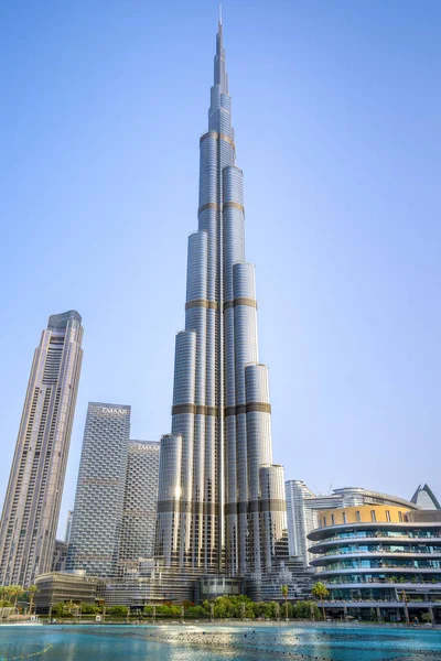 Dubai Vae June 2023 Famous Burj Khalifa Sunrise — Stockfoto